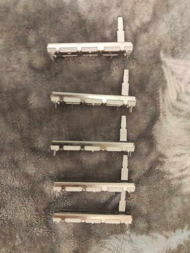 New replacement faders - 5,