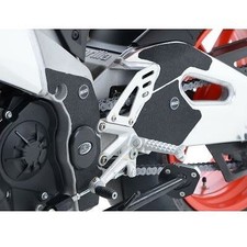 R&G Boot Guard Kit Black (5-Piece Swingarm) Aprilia RSV4-RF 2015 - 2019