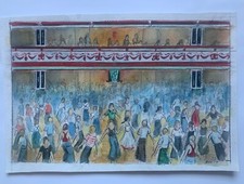 Northern Soul; "Wigan Casino, 1973" an original water colour painting, 28x18 cm
