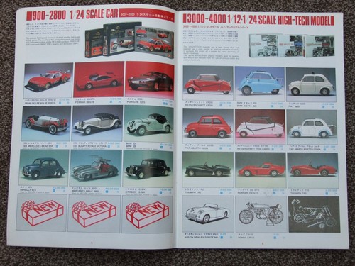 Plastic model kit catalogue - kit,