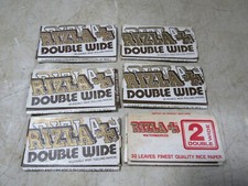 6 Vintage Rizla + Double Wide
