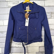 Ladies Lovely Blue Biker Style