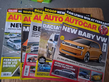 5 x AUTOCAR Magazines Oct 2024 & March, April, June & July 2025