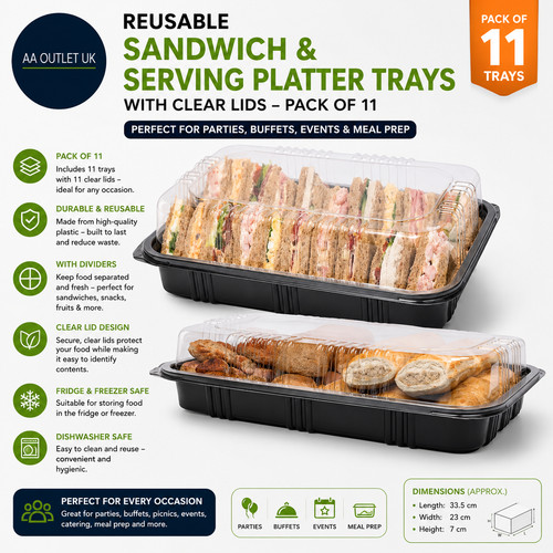 Reusable sandwich serving - reusable,