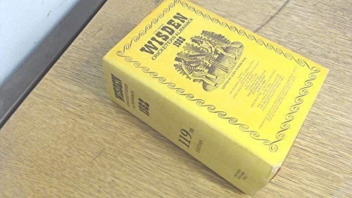 Wisden crickets almanack 1982 - crickets',