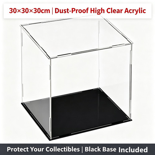 Clear acrylic display - clear,