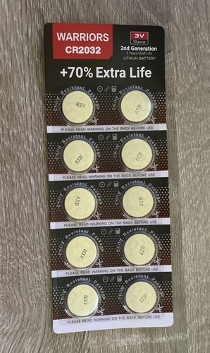Warriors 10x 2032 coin - 2032,