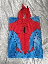 Spider Man Hooded Towel Size Medium Primark