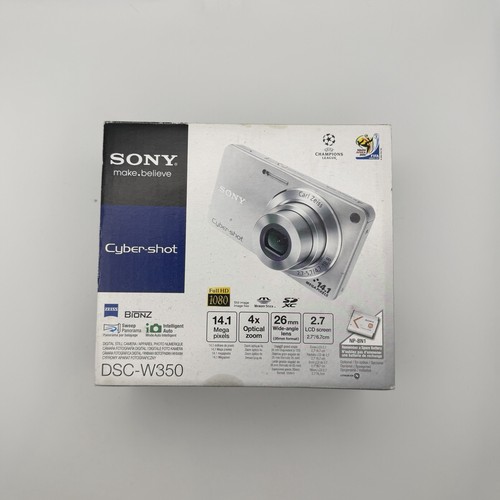 Sony cybershot dsc w350 - cybershot, 14.1mp