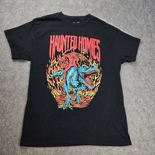 Haunted homies men shirt - haunted,