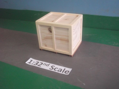 Wooden model truck load - wooden,
