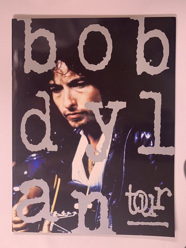 Bob dylan concert programme - bob,