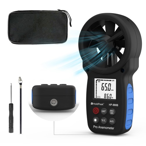 Digital anemometer with - digital,
