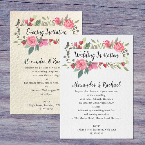 Wedding invitations save - invitations, the