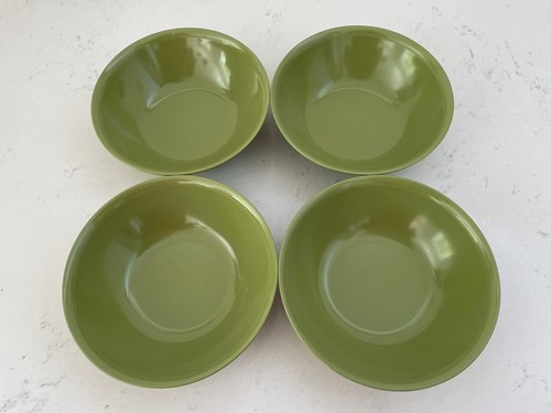 1970s melaware bowls green - x,
