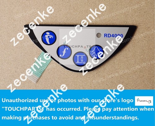 Keypad membrane overlay - membrane, for