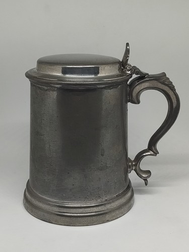English pewter tankard - english,