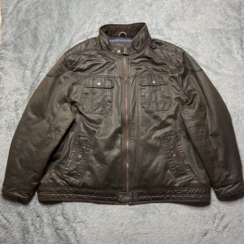 Mantaray jacket mens 3xl brown - mens,