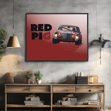 Red Pig 300 SEL Racing Car