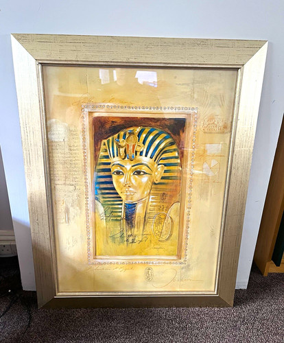 Tutankhamun pharaoh framed - pharaoh,