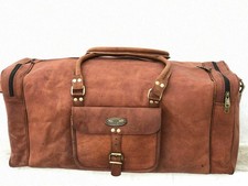 Bag Leather Travel Duffel Gym