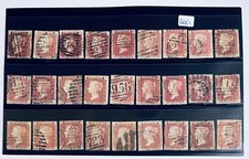Sg43. 1d Penny Red Stamps x27