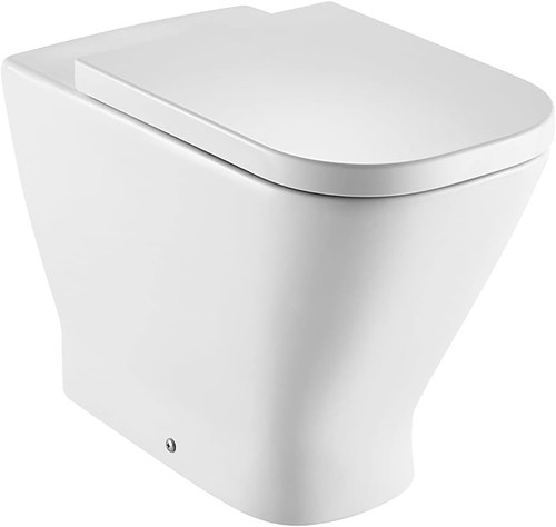 Toilet seat and - and, cushioned