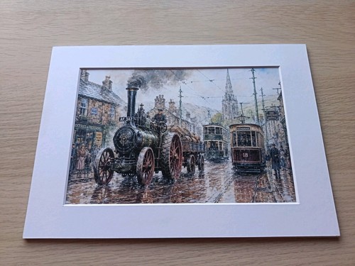 Vintage traction engine - vintage, &