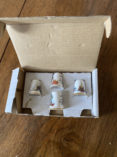 Four bone china decorative - four,