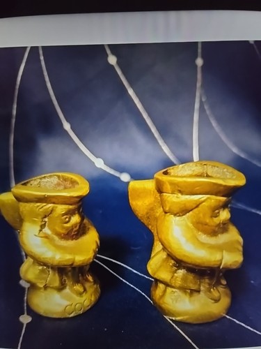 Pair solid brass - solid, antique