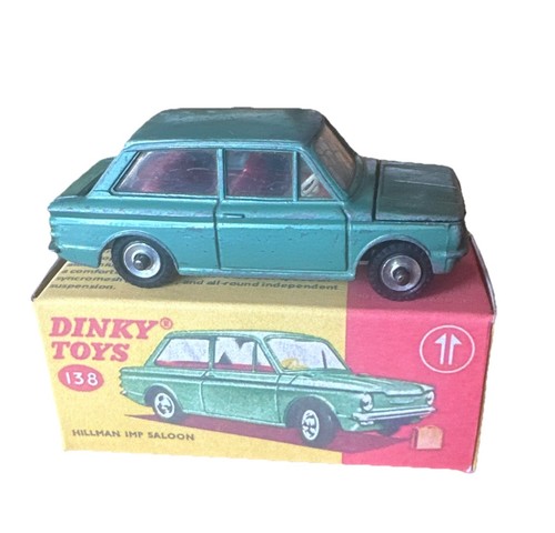 Dinky 138 hillman imp saloon - 138,
