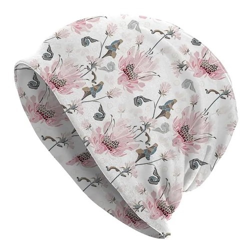 Floral chemo headwear beanie - floral,
