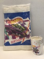 Vintage Hot Wheels Paper Table