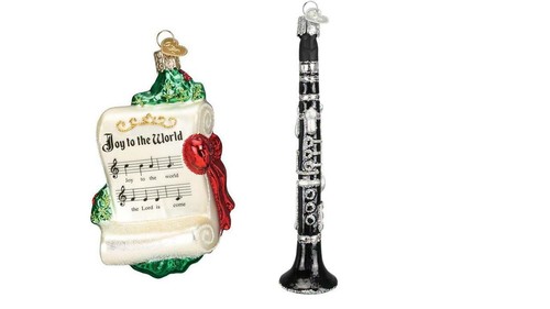 Old world sheet music clarinet - sheet,