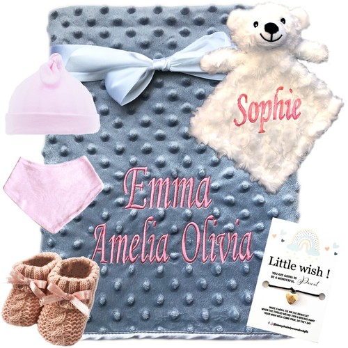 Personalised baby blanket - personalised,