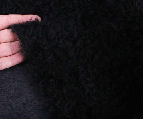 Mohair fabric teddy bear - fabric,