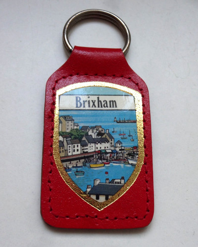 Brixham vintage keyring - vintage, ~