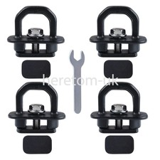 4Pcs Truck Bed Tie Downs