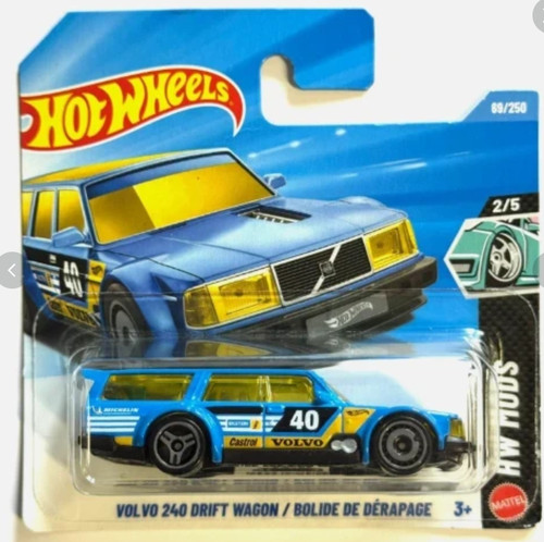 Hot wheels volvo 240 - wheels, drift