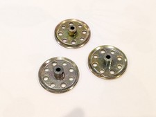 3 X Meccano 1.5" Pulley