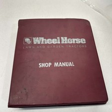 Service manual wheel horse - -,
