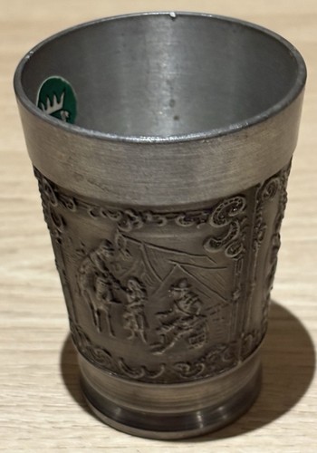 Vintage german pewter vogel - vintage,