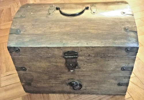 Vintage wooden treasure - wooden,