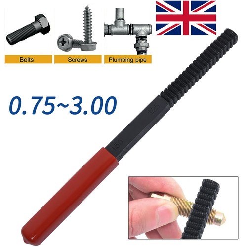 Metric thread fixing file - thread,
