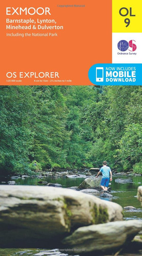 Exmoor map barnstaple - exmoor, |