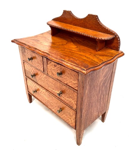 Antique wooden oak apprentice - antique,