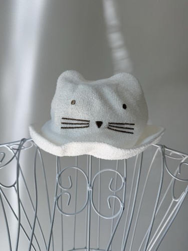 Zara kids white cat - zara, fedora