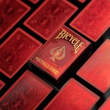 Bicycle® Metalluxe (Red)