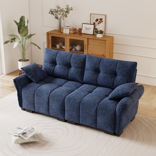 Two seater sofa - sofa, chenille