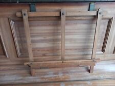 STECK Upright Piano.  Iron framed. Intricate wood inlay but Needs doing up. 